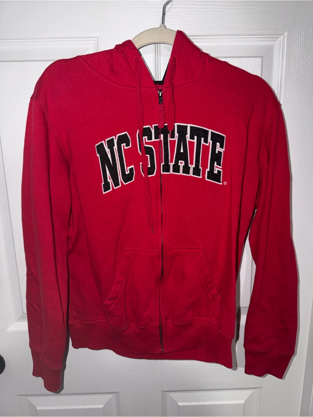 NC STATE Kids Red Full-Zip Hoodie Jacket